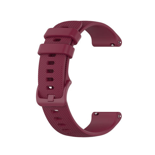 Huawei Watch GT 7 Pro Premium Silicone Strap (Wine Red)
