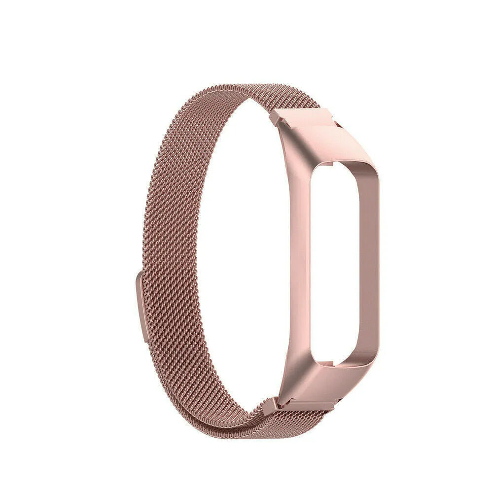 Milanese Strap, pink, without a watch, 3/4 front view