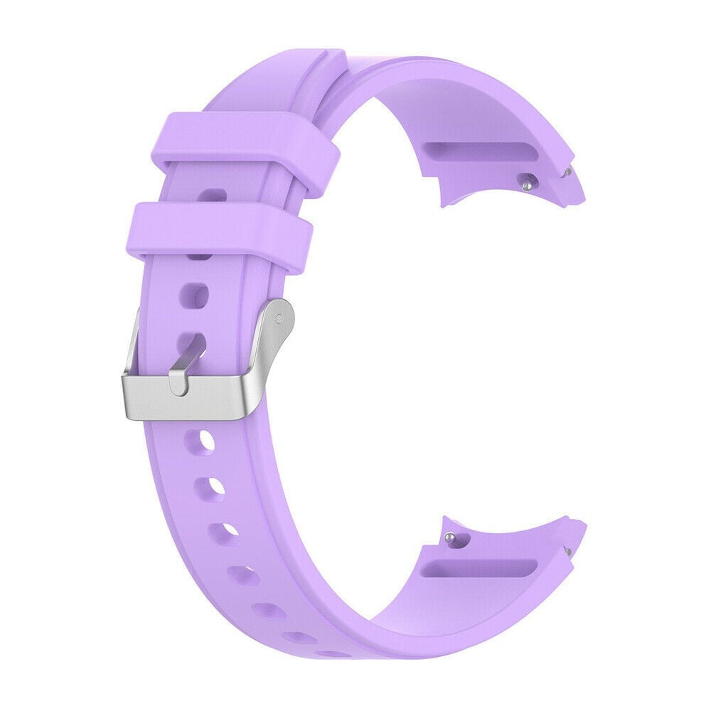 Silicone Strap 'Perfect Fit', lilac, without a watch, 3/4 front view
