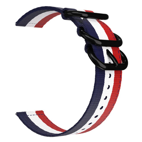 ICE Smart TKS Rectangular 1.41 Schnallen-Nylonarmband (Dreifarbig)