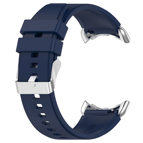 Silicone Strap, dark blue, without a watch, 3/4 front view