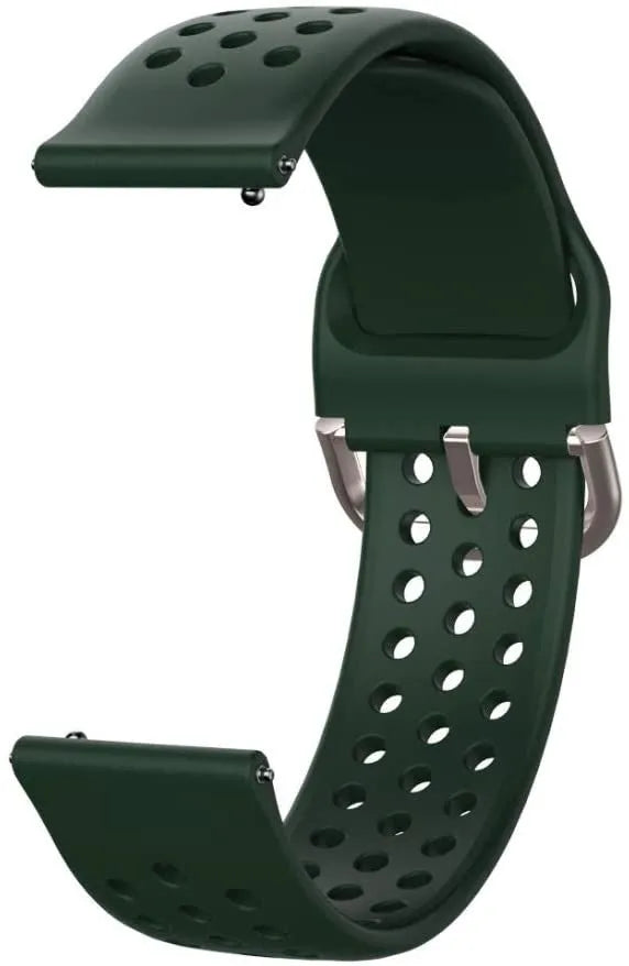 Coros Pace 2 Silicone Air Strap (Dark Green)
