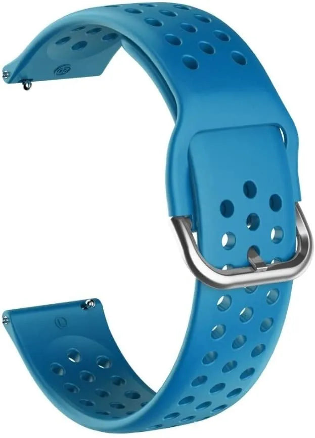 Coros Pace 2 Silicone Air Strap (Light Blue)