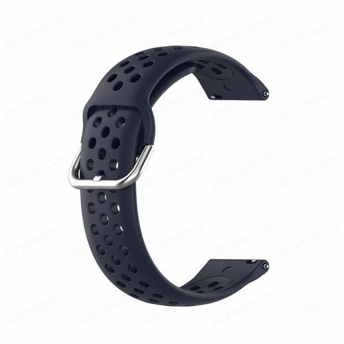 Gard Pro Health Smartwatch 3 - 48mm Atmungsaktives Silikonarmband (Dunkelblau)
