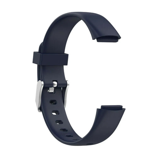 Silicone Strap, dark blue, without a watch, 3/4 front view