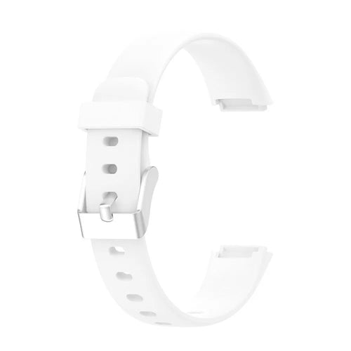Silicone Strap, white, without a watch, 3/4 front view