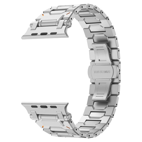 Explorer Steel Strap, silver, without a watch, 3/4 front view