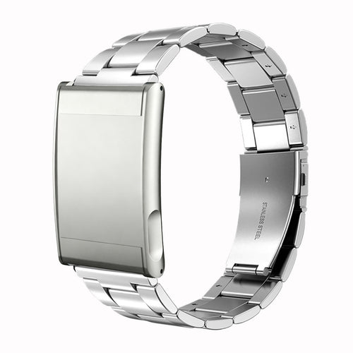 WHOOP 5.0 Stahlarmband (Silber)