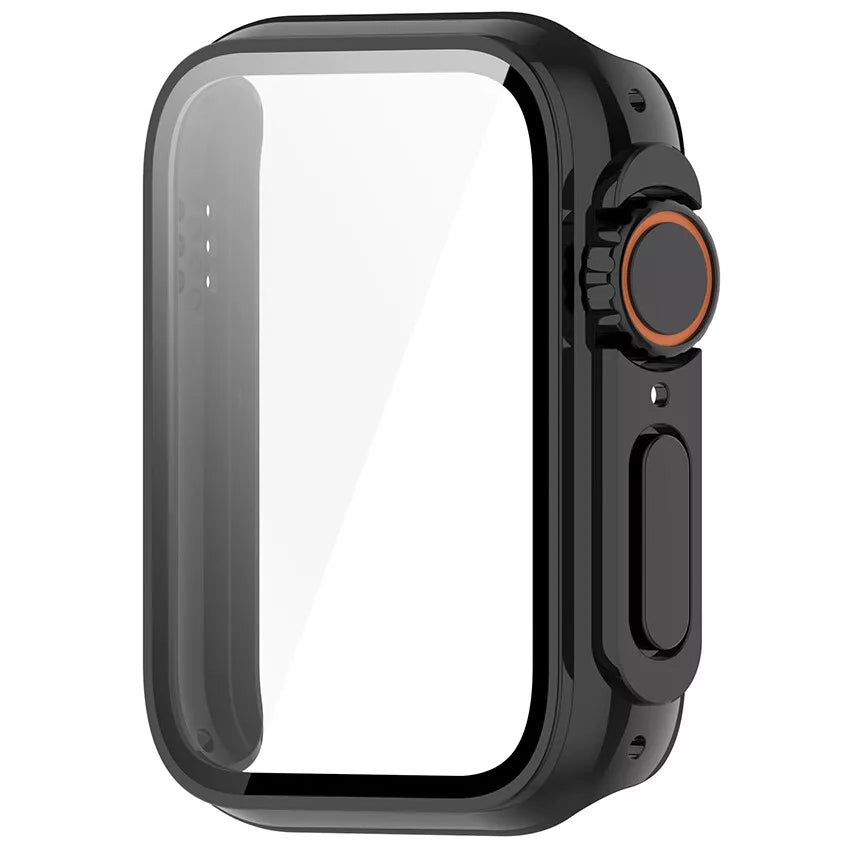 Xiaomi Smart Band 9 Pro PC Hülle mit Glass (Schwarz)