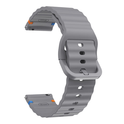Huawei Watch GT 3 Pro 46mm Wave Silicone Bracelet (Dark Gray)