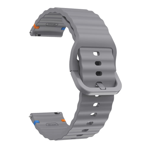 Huawei Watch GT 7 Pro Wave Silicone Strap (Dark Grey)