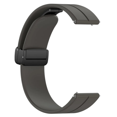 Coros Apex 2 D-Schnalle Silikonarmband (Dunkel Grau)