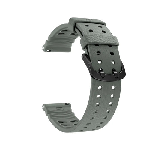 Polar Street X Gebürstetes Silikonarmband (Dunkelgrau)