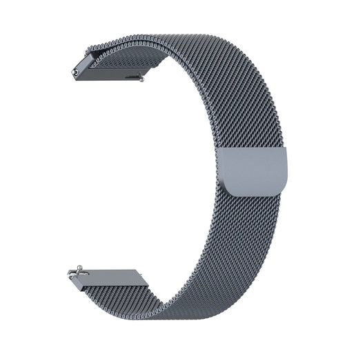 Garmin Forerunner 170 Milanese Armband (Space Grau)
