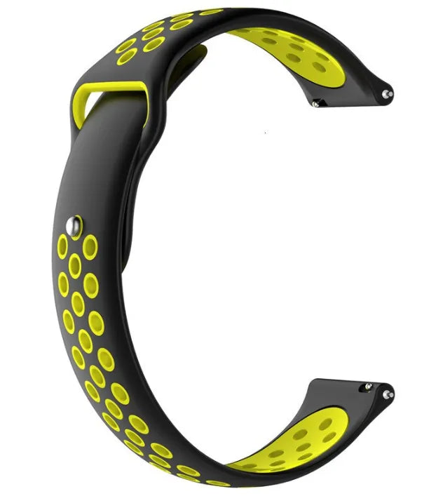 ICE Smart TKS Rectangular 1.41 Sport Strap (Black/Yellow)