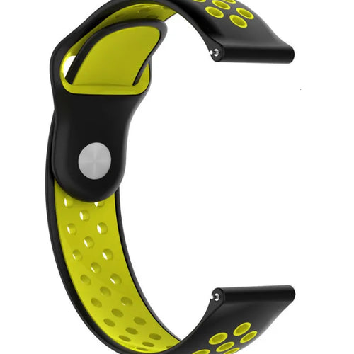Huawei Watch GT 7 Pro Sport Strap (Black/Yellow)