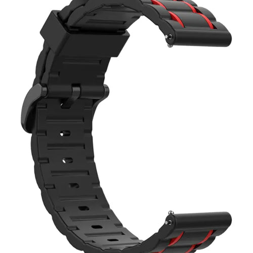 Huawei Watch GT 7 Pro Sportarmband mit Schnalle (Schwarz/Rot)