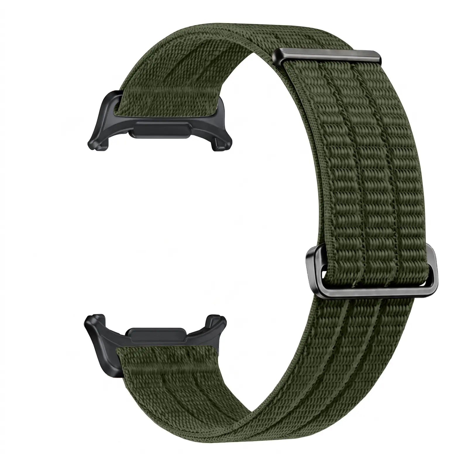Samsung Galaxy Watch Ultra Nylon Air Armband (Dunkelgrün)