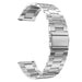 Uhrenarmband 14mm Edelstahl - Schnellverschluss (Silber)