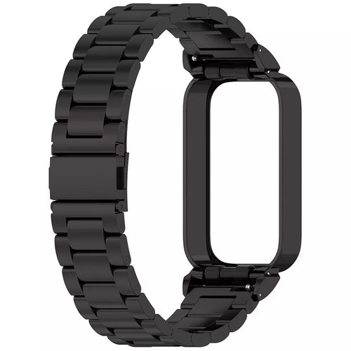 Xiaomi Smart Band 9 Active Stahlarmband (Schwarz)