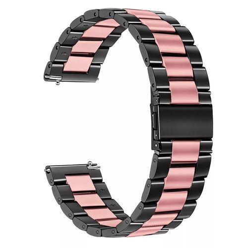 Garmin Vivomove Style Stahlarmband (Schwarz/Rosa)