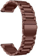 Uhrenarmband 20mm Edelstahl - Schnellverschluss (Bronze-Gold)
