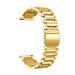 Uhrenarmband 14mm Edelstahl - Schnellverschluss (Gold)