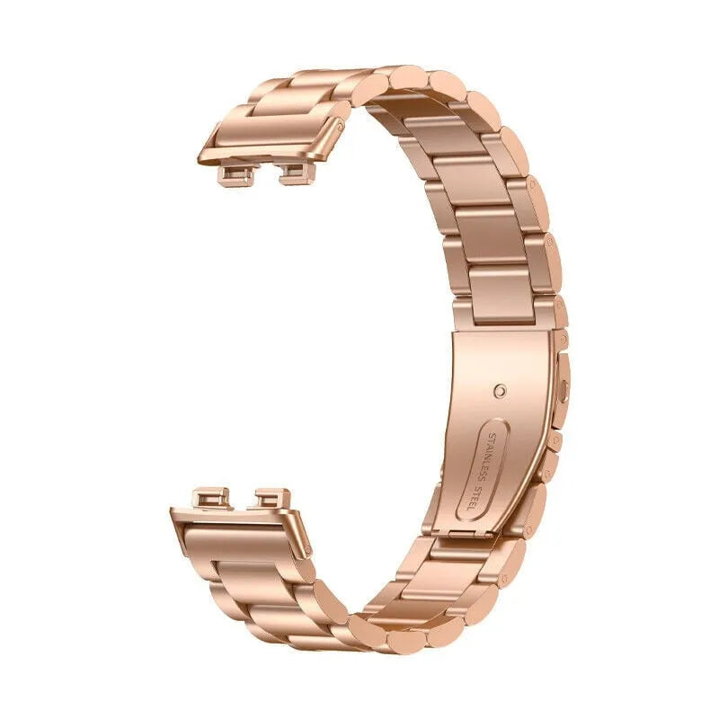 Steel Strap, rose gold, without a watch, 3/4 front view