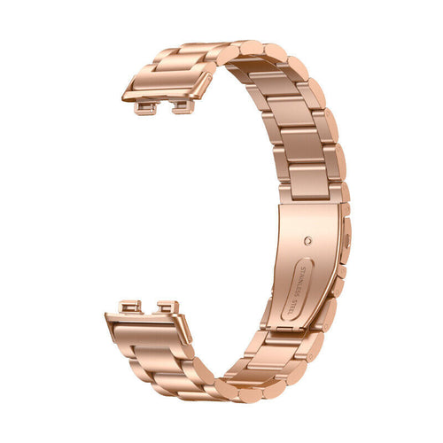 Huawei Band 10 Stahlarmband (Rosé Gold)