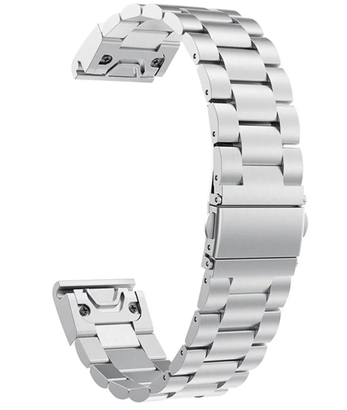 Garmin Descent Mk2S Stahlarmband (Silber)