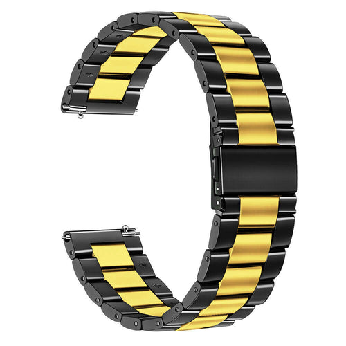 Honor Magic Watch 2 Stahlarmband (Schwarz/Gold)