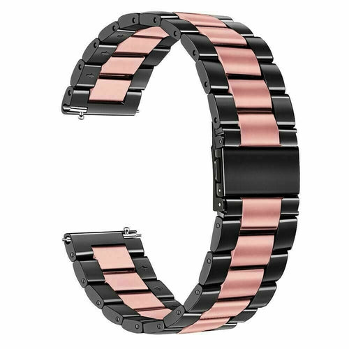 Huawei Watch GT 7 - 41mm Steel Strap (Black/Pink)