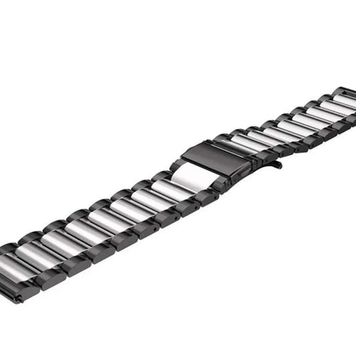 Amazfit Bip 6 Steel Strap (Black/Silver)