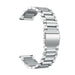 Uhrenarmband 20mm Edelstahl - Schnellverschluss (Silber)