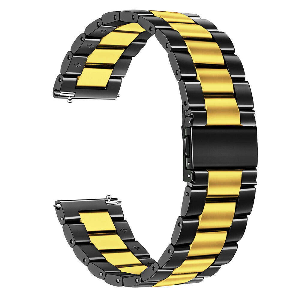 Garmin Vivoactive 6 Stahlarmband (Schwarz/Gold)