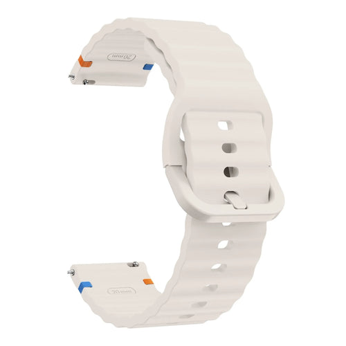 Coros Pace 2 wave Silikonarmband (Polarstern)