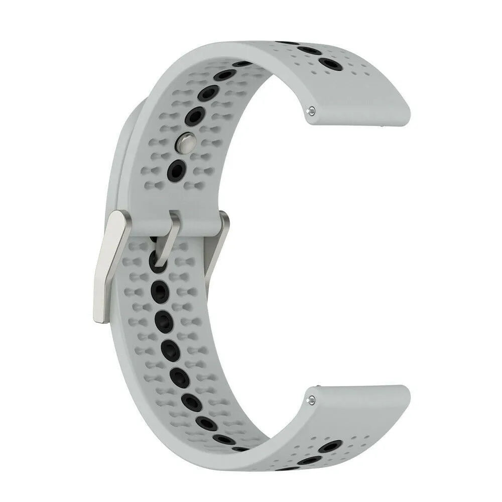 Suunto Run Silikonarmband (grau/schwarz)