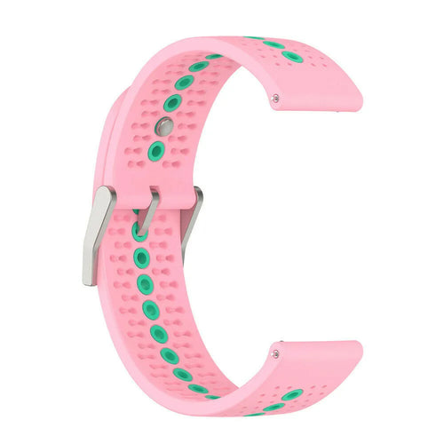Suunto Vertical 2 Silikonarmband (Rosa/Aqua)