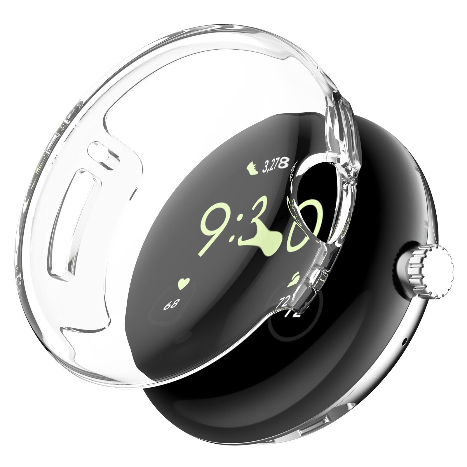 Google Pixel Watch 4 - 41mm TPU Hülle (Transparent)