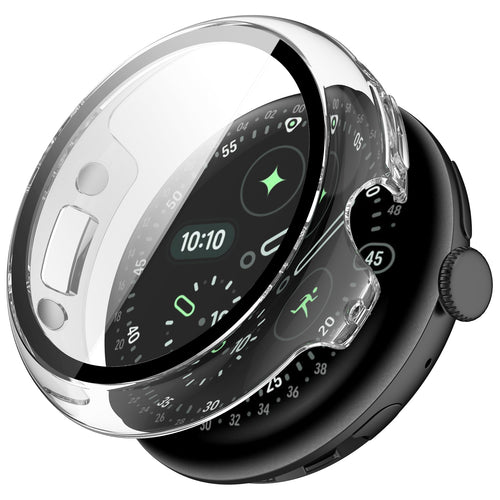 Google Pixel Watch 5 - 45mm Hard Case mit Glas (Transparent)