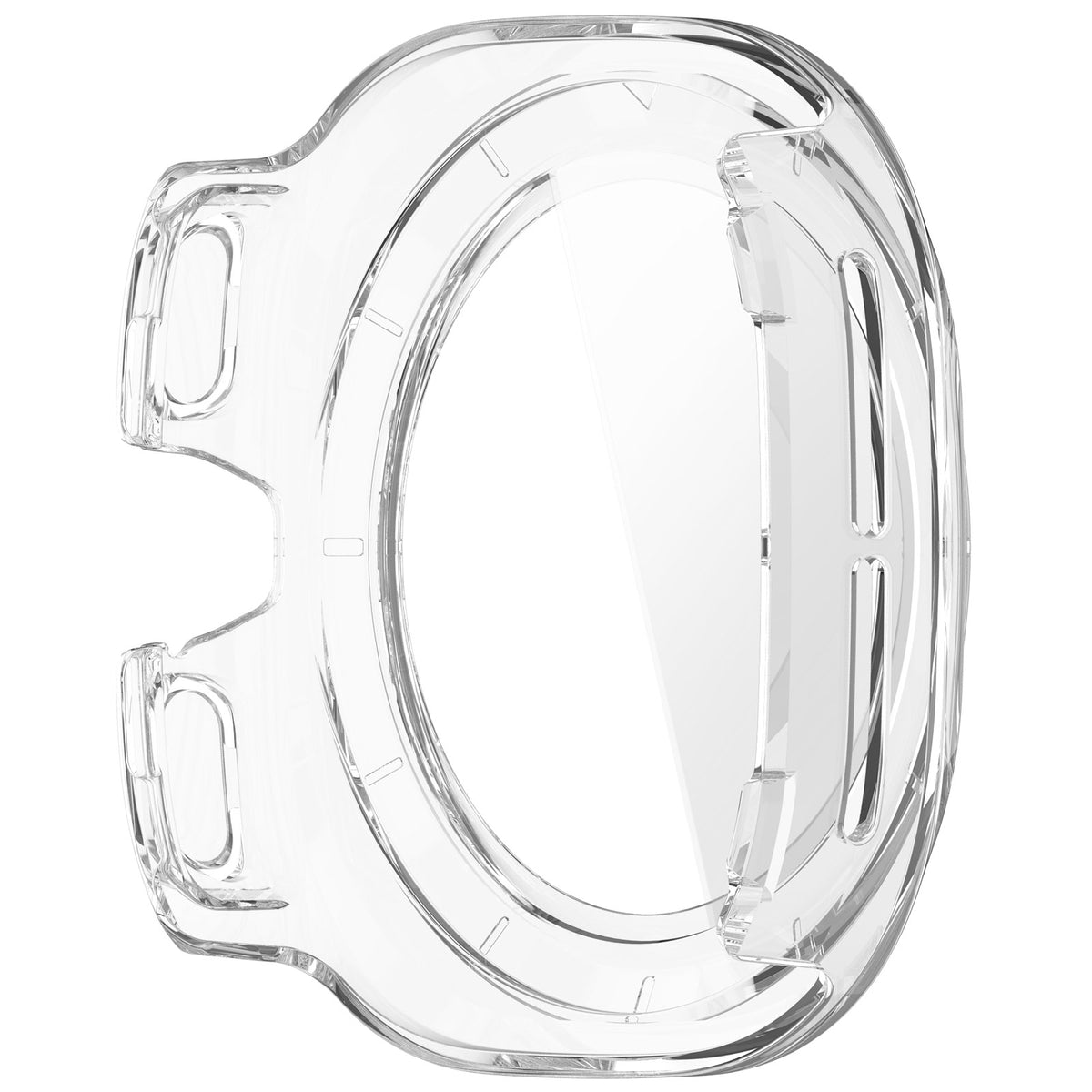Samsung Galaxy Watch Ultra 2 Hartschalenhülle mit Glas (Transparent)