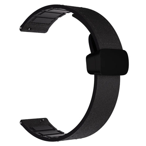 OnePlus Watch 3 Lederarmband mit D-Schnalle (Schwarz)