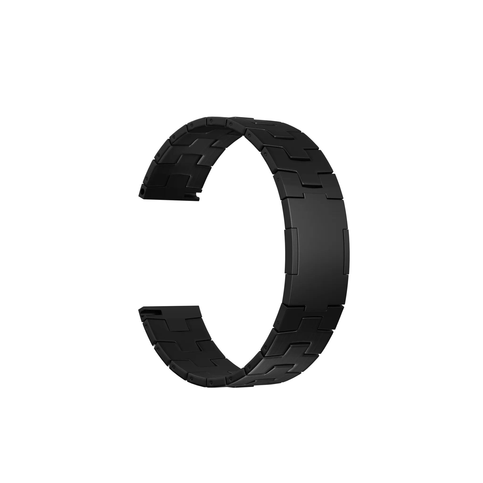 Oppo Watch X2 Gebürstetes Titanarmband (flacher Verschluss) (Graphit)