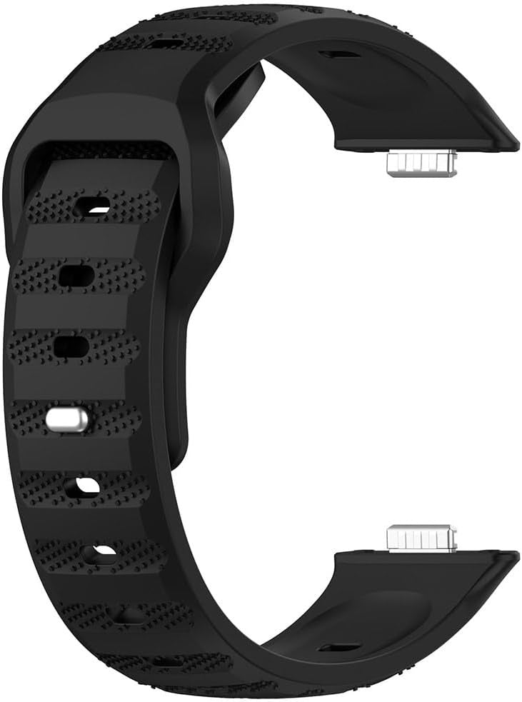 Huawei Watch Fit 4 Outdoor Silikonarmband (Schwarz)