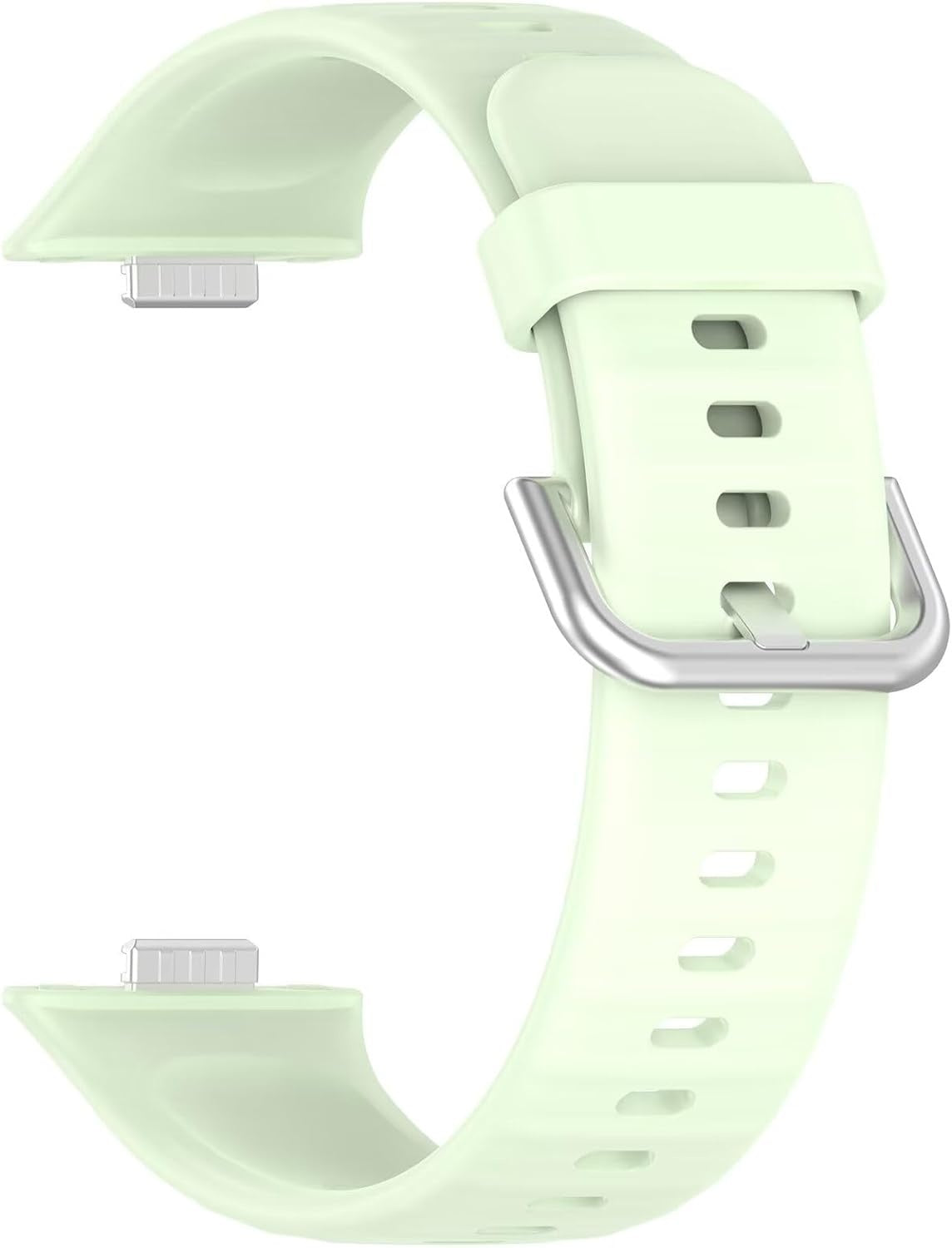 Huawei Watch Fit 4 Silikonarmband (Hell Grün)