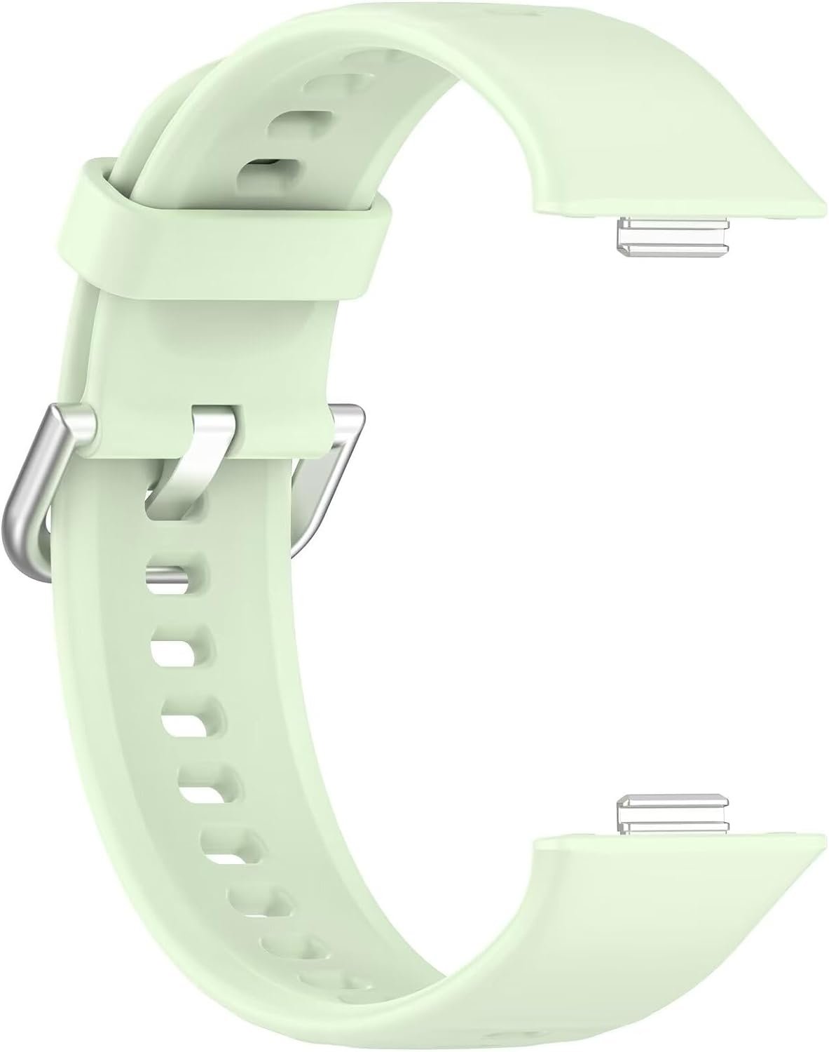 Huawei Watch Fit 4 Silikonarmband (Hell Grün)