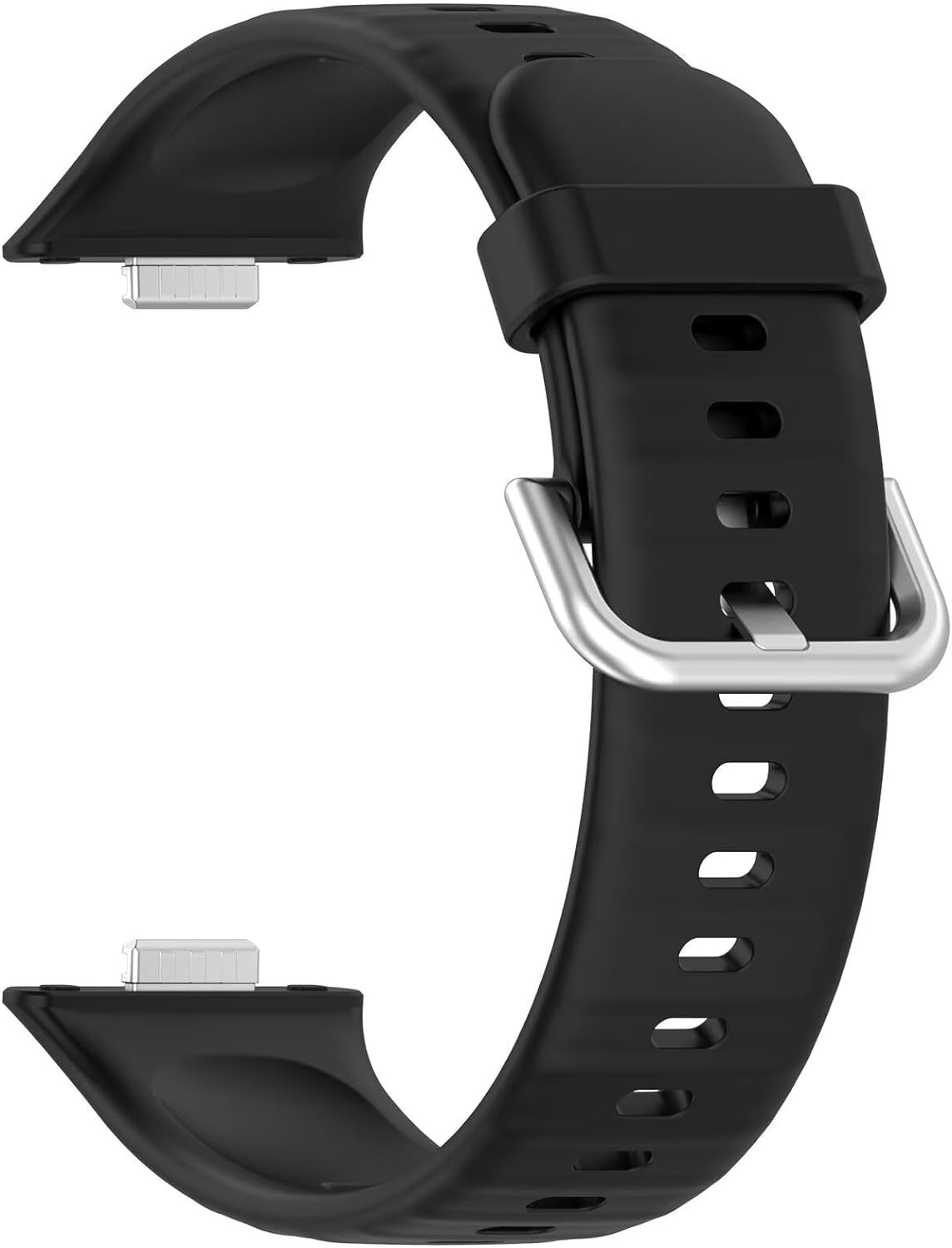 Huawei Watch Fit 4 Silikonarmband (Schwarz)
