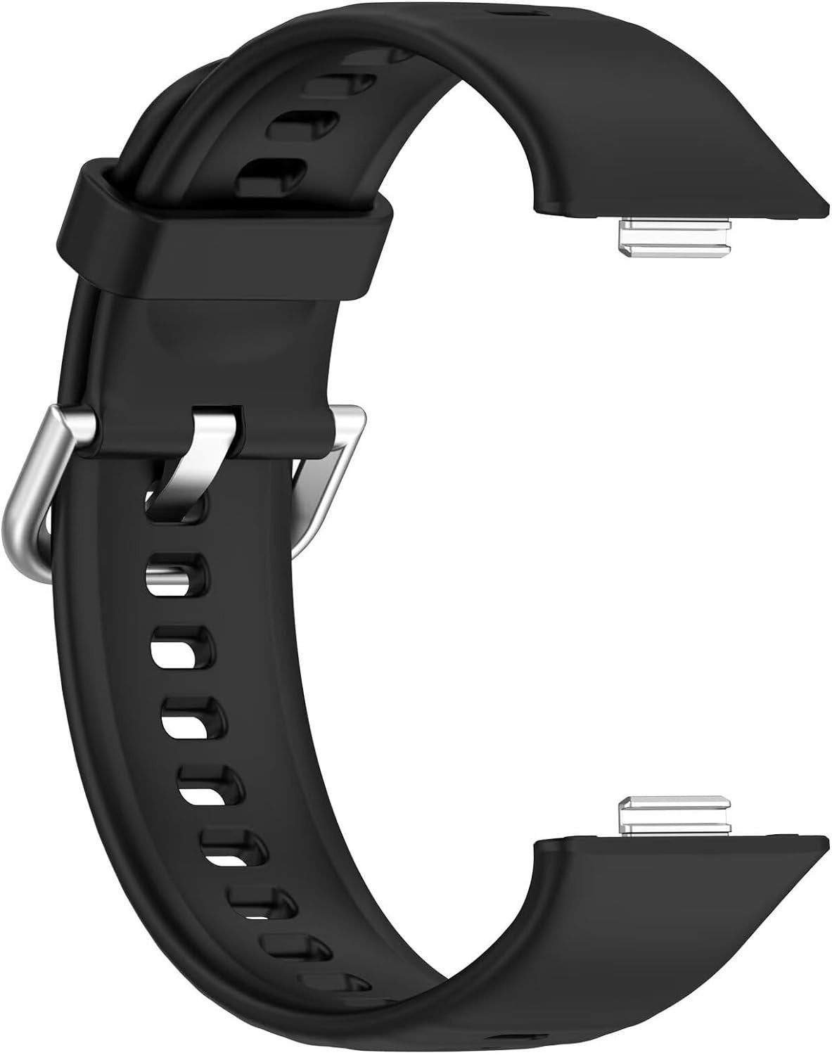 Huawei Watch Fit 4 Silikonarmband (Schwarz)