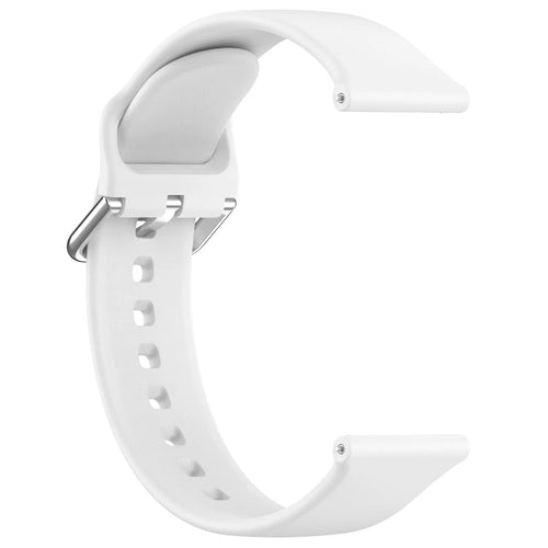 TicWatch Pro 5 Enduro Schnalle Silikonarmband (Weiß)