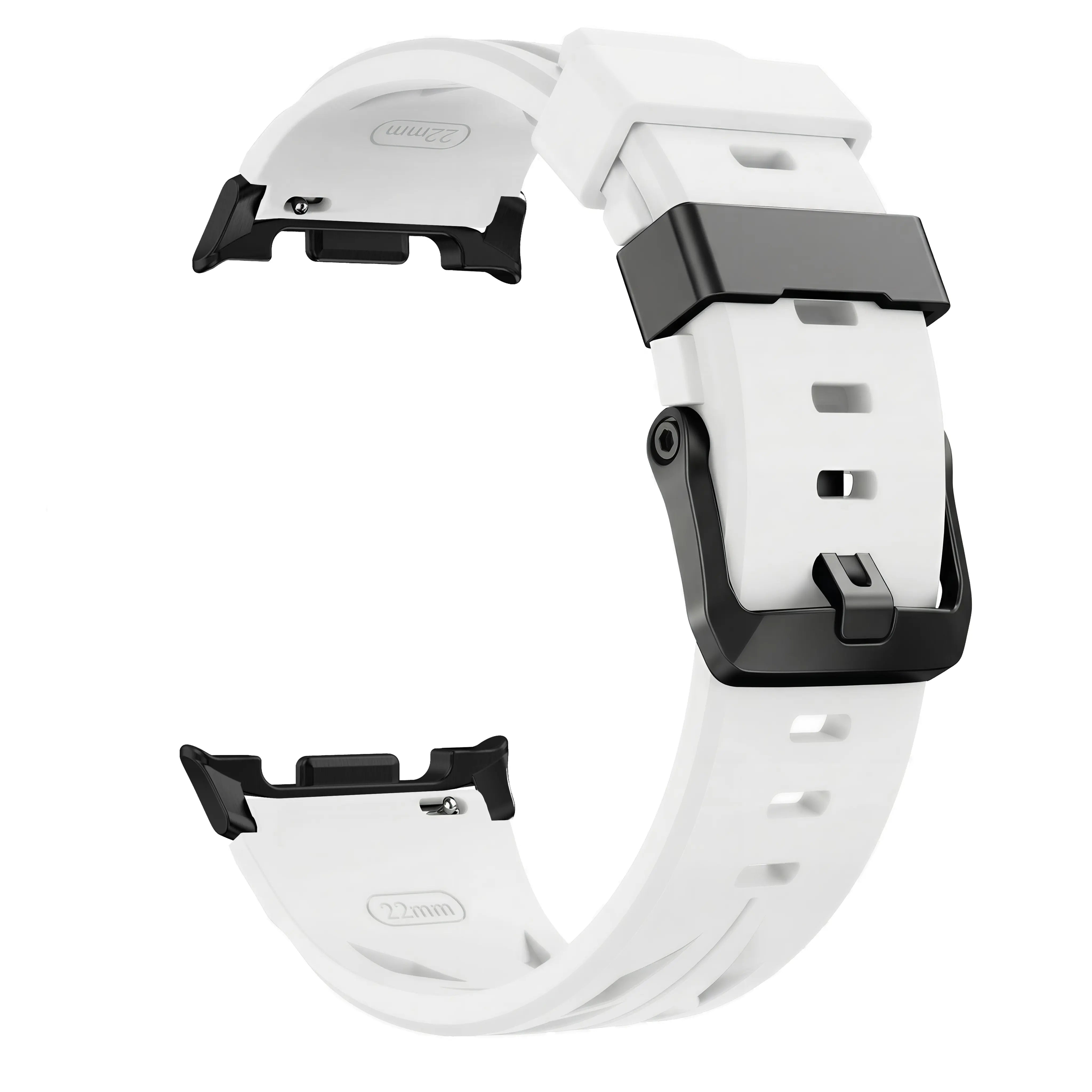 Samsung Galaxy Watch 8 - 44mm Race Silicone Strap (White)